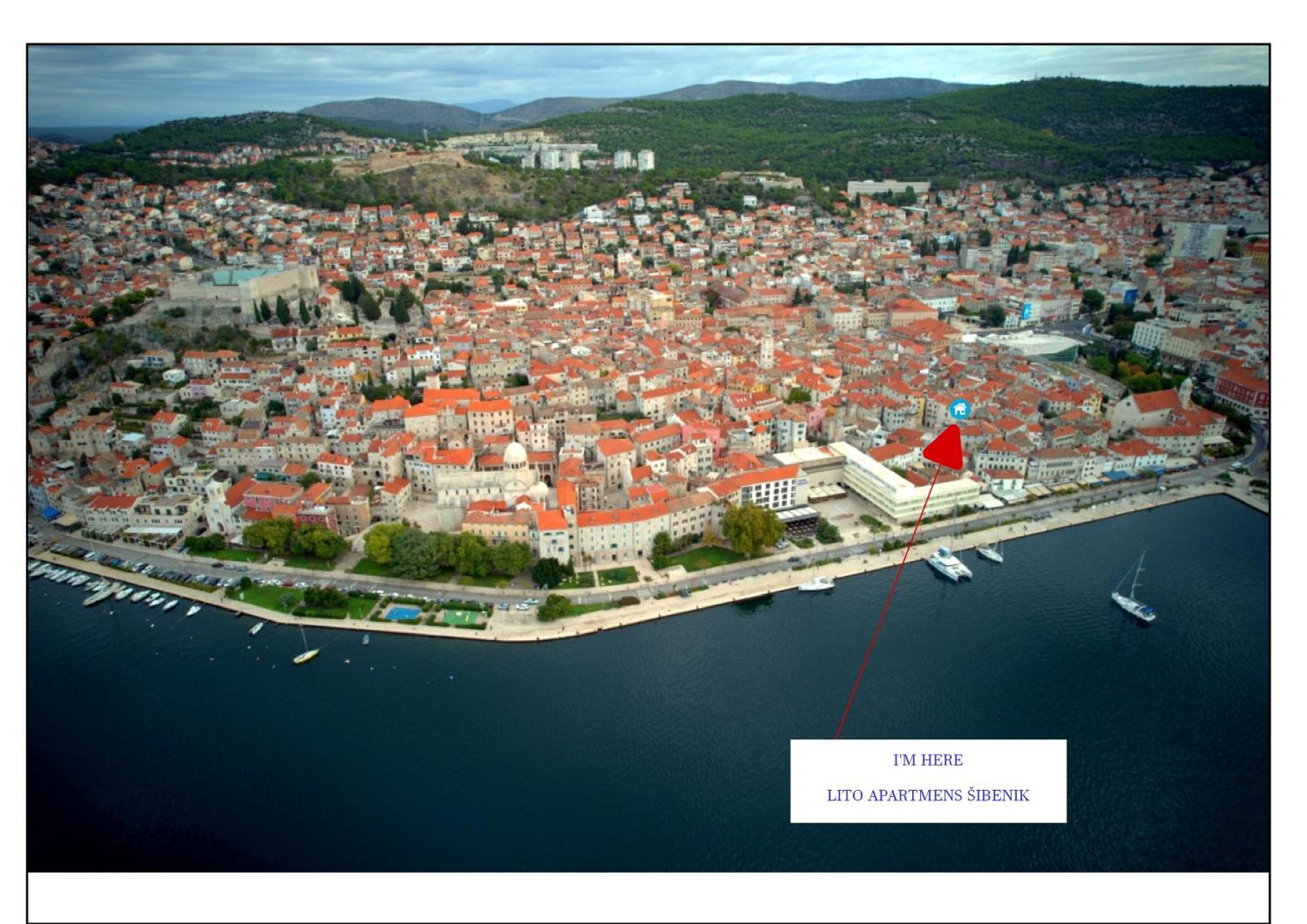 Lito Apartments Šibenik Eksteriør bilde