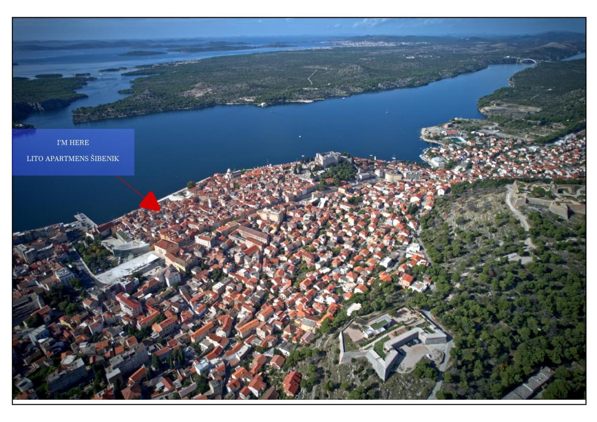 Lito Apartments Šibenik Eksteriør bilde